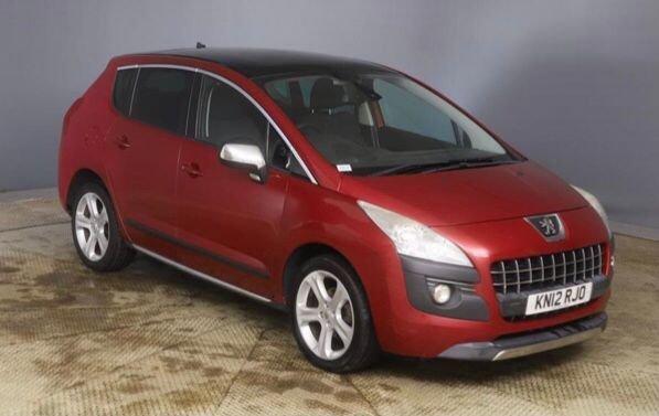 2012 12 Peugeot 3008 1.6 ALLURE E-HDI FAP EGC 5d 112 BHP AUTOMATIC
