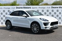 USED 2016 66 PORSCHE MACAN 3.0 D S PDK 5d 258 BHP 21IN TURBO 11 ALLOYS /LANE CHANGE/BLACK EXTERIOR PACK