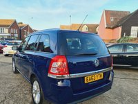 USED 2013 63 VAUXHALL ZAFIRA 1.6 DESIGN NAV 5d 113 BHP VAUXHALL ZAFIRA 1.6 DESIGN NAV 5d 113 BHP