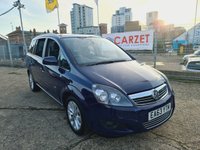 USED 2013 63 VAUXHALL ZAFIRA 1.6 DESIGN NAV 5d 113 BHP VAUXHALL ZAFIRA 1.6 DESIGN NAV 5d 113 BHP