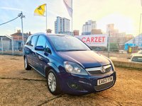 USED 2013 63 VAUXHALL ZAFIRA 1.6 DESIGN NAV 5d 113 BHP VAUXHALL ZAFIRA 1.6 DESIGN NAV 5d 113 BHP