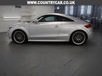 USED 2011 60 AUDI TT 2.0 TFSI QUATTRO S LINE 2d 211 BHP LOADED WITH FACTORY FITTED EXTRAS HAS GREAT SERVICE HISTORY AND GENUINE LOW MILES.