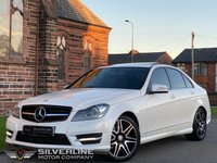 USED 2013 63 MERCEDES-BENZ C CLASS 3.0 C350 CDI BLUEEFFICIENCY AMG SPORT PLUS 4d 262 BHP SUNROOF | CAMERA | PEARL WHITE | FULL SERVICE HISTORY |