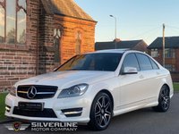 USED 2013 63 MERCEDES-BENZ C CLASS 3.0 C350 CDI BLUEEFFICIENCY AMG SPORT PLUS 4d 262 BHP SUNROOF | CAMERA | PEARL WHITE | FULL SERVICE HISTORY |