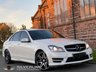 USED 2013 63 MERCEDES-BENZ C CLASS 3.0 C350 CDI BLUEEFFICIENCY AMG SPORT PLUS 4d 262 BHP SUNROOF | CAMERA | PEARL WHITE | FULL SERVICE HISTORY |