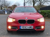 USED 2013 63 BMW 1 SERIES 2.0 116D SPORT 3d 114 BHP 