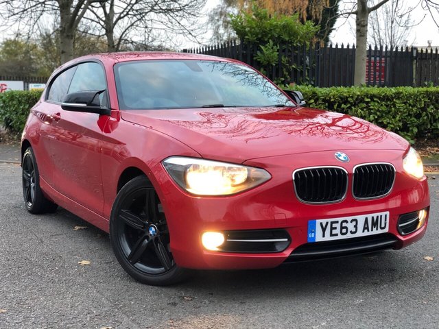 2013 63 BMW 1 Series 2.0 116D SPORT 3d 114 BHP