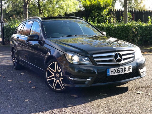 2013 63 Mercedes-Benz C Class 2.1 C220 CDI BLUEEFFICIENCY AMG SPORT PLUS 5d 168 BHP