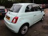 USED 2017 17 FIAT 500 1.2 LOUNGE 3d 69 BHP NEW SHAPE Full Service History + Just Serviced, One Previous Owner, MOT until July 2022, Great fuel economy!