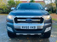 USED 2016 65 FORD RANGER 2.2 LIMITED 4X4 DCB TDCI 4d 158 BHP NO VAT / REAR CANOPY / GREAT SPEC / LOW MILEAGE