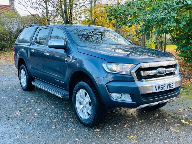 2016 65 Ford Ranger 2.2 LIMITED 4X4 DCB TDCI 4d 158 BHP
