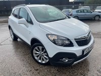 USED 2015 15 VAUXHALL MOKKA 1.6 SE S/S 5d 113 BHP LEATHER HEATED SEATS+PARKING SENSORS+CLIMATE+18"ALLOYS+PRIVACY GLASS+BLUETOOTH+MEDIA+DAB+USB+AUX