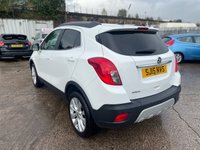 USED 2015 15 VAUXHALL MOKKA 1.6 SE S/S 5d 113 BHP LEATHER HEATED SEATS+PARKING SENSORS+CLIMATE+18"ALLOYS+PRIVACY GLASS+BLUETOOTH+MEDIA+DAB+USB+AUX