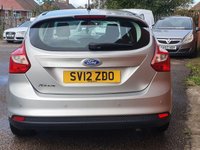 USED 2012 12 FORD FOCUS 1.6 ZETEC 5d 124 BHP 