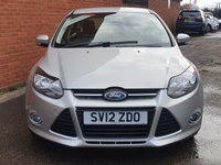 USED 2012 12 FORD FOCUS 1.6 ZETEC 5d 124 BHP 