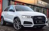 USED 2017 67 AUDI Q3 2.0 TDI QUATTRO BLACK EDITION 5d 182 BHP REV CAMERA+HEATED ELECTRIC SEATS