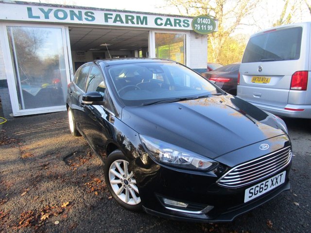 2015 65 Ford Focus 1.5 TITANIUM TDCI 5d 120 BHP