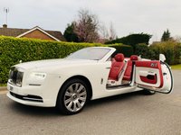 USED 2016 ROLLS-ROYCE DAWN 6.6 V12 2d 563 BHP &pound;50,000 WORTH OF OPTIONAL EXTRAS