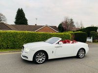 USED 2016 ROLLS-ROYCE DAWN 6.6 V12 2d 563 BHP &pound;50,000 WORTH OF OPTIONAL EXTRAS