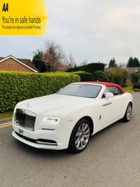 USED 2016 ROLLS-ROYCE DAWN 6.6 V12 2d 563 BHP &pound;50,000 WORTH OF OPTIONAL EXTRAS