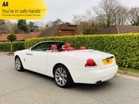 USED 2016 ROLLS-ROYCE DAWN 6.6 V12 2d 563 BHP &pound;50,000 WORTH OF OPTIONAL EXTRAS