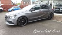 USED 2018 10 MERCEDES-BENZ A-CLASS 1.6 A 180 AMG LINE 5d 121 BHP 