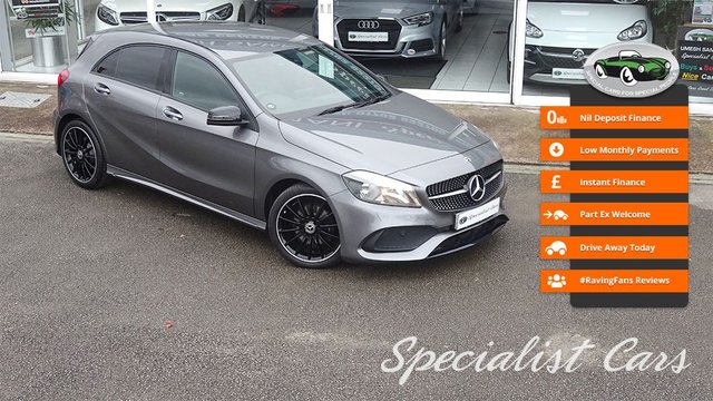 2018 10 Mercedes-Benz A-Class 1.6 A 180 AMG LINE 5d 121 BHP