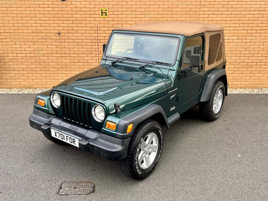 USED 2000 X JEEP WRANGLER SPORT // 3d // Convertible // 2.5L 117 BHP // Px swap 