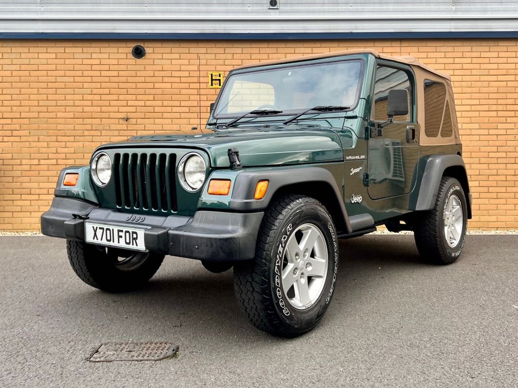 USED 2000 X JEEP WRANGLER SPORT // 3d // Convertible // 2.5L 117 BHP // Px swap 