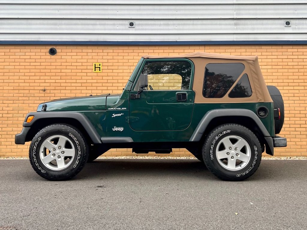 USED 2000 X JEEP WRANGLER SPORT // 3d // Convertible // 2.5L 117 BHP // Px swap 