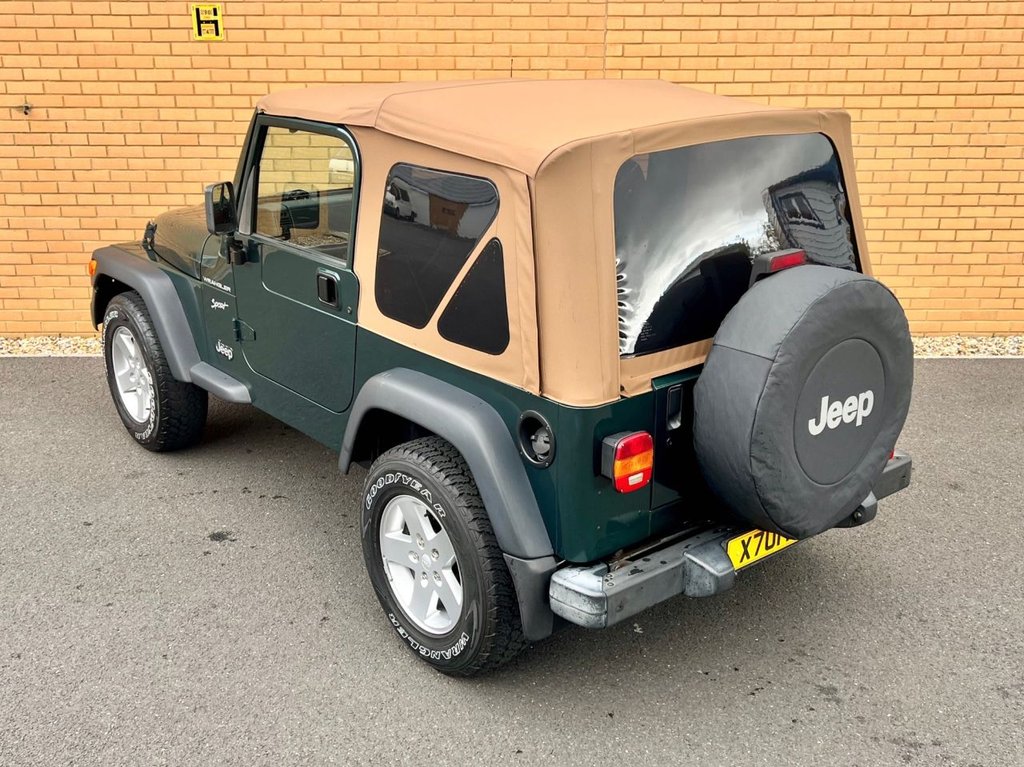 USED 2000 X JEEP WRANGLER SPORT // 3d // Convertible // 2.5L 117 BHP // Px swap 