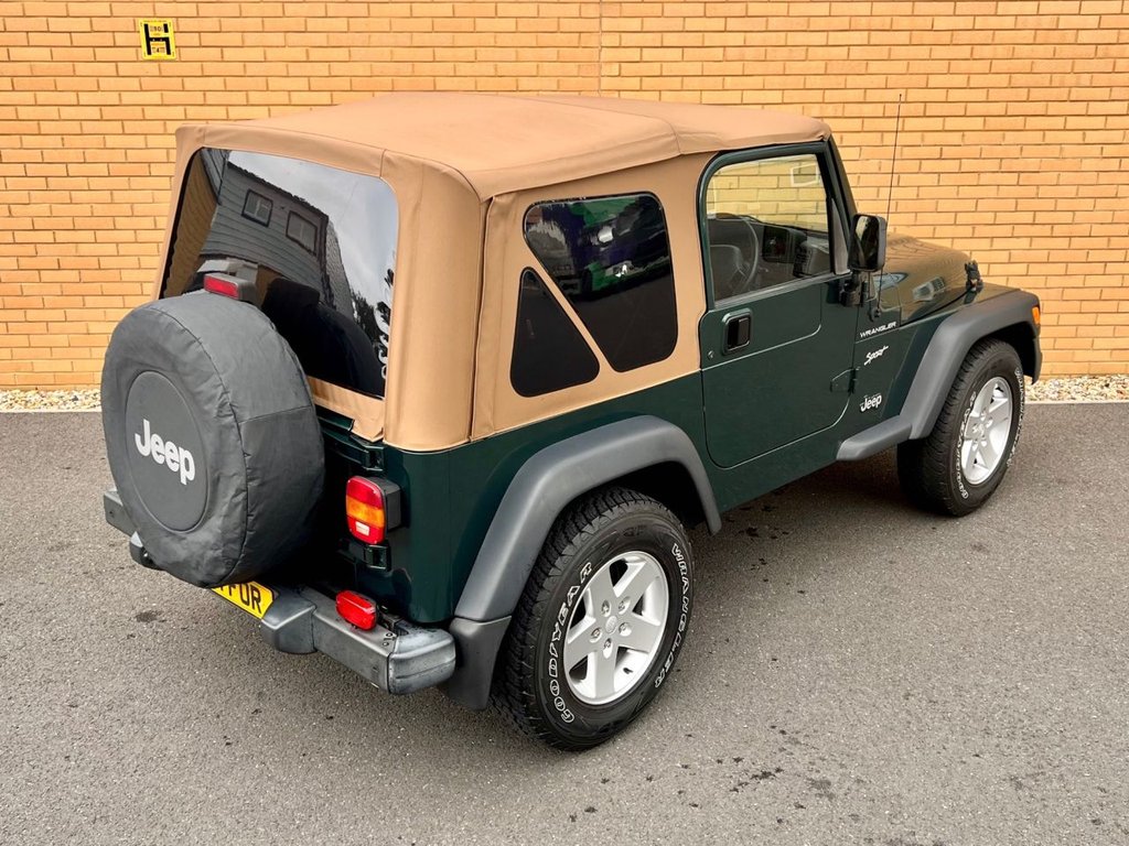 USED 2000 X JEEP WRANGLER SPORT // 3d // Convertible // 2.5L 117 BHP // Px swap 