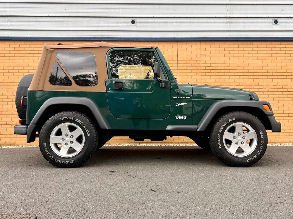 USED 2000 X JEEP WRANGLER SPORT // 3d // Convertible // 2.5L 117 BHP // Px swap 
