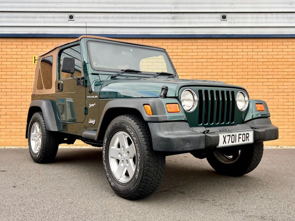 USED 2000 X JEEP WRANGLER SPORT // 3d // Convertible // 2.5L 117 BHP // Px swap 