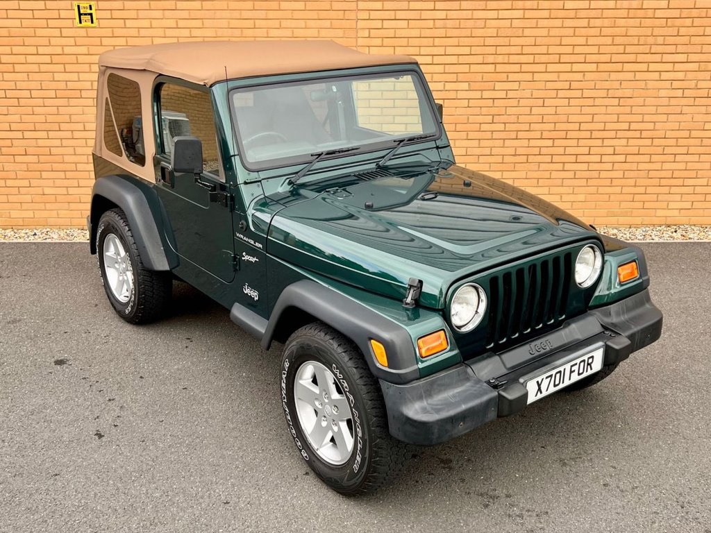 USED 2000 X JEEP WRANGLER SPORT // 3d // Convertible // 2.5L 117 BHP // Px swap 