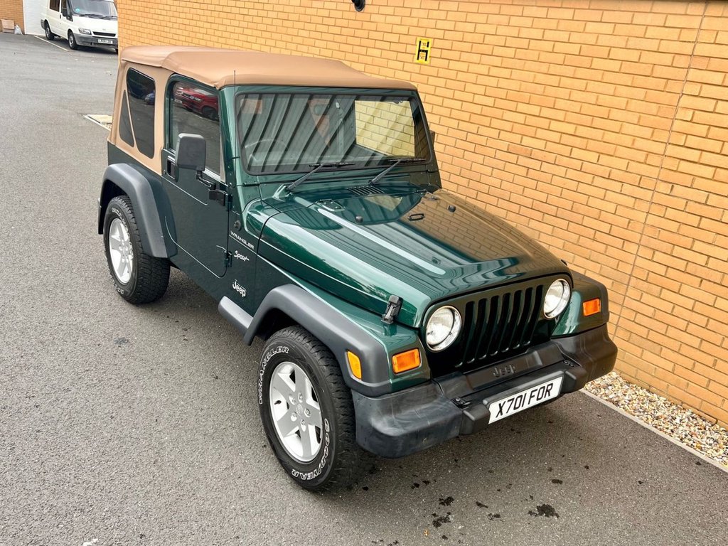 USED 2000 X JEEP WRANGLER SPORT // 3d // Convertible // 2.5L 117 BHP // Px swap 