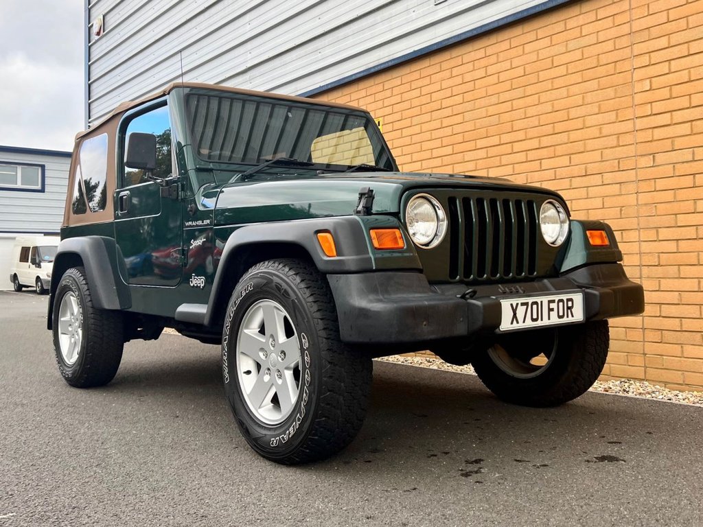 USED 2000 X JEEP WRANGLER SPORT // 3d // Convertible // 2.5L 117 BHP // Px swap 