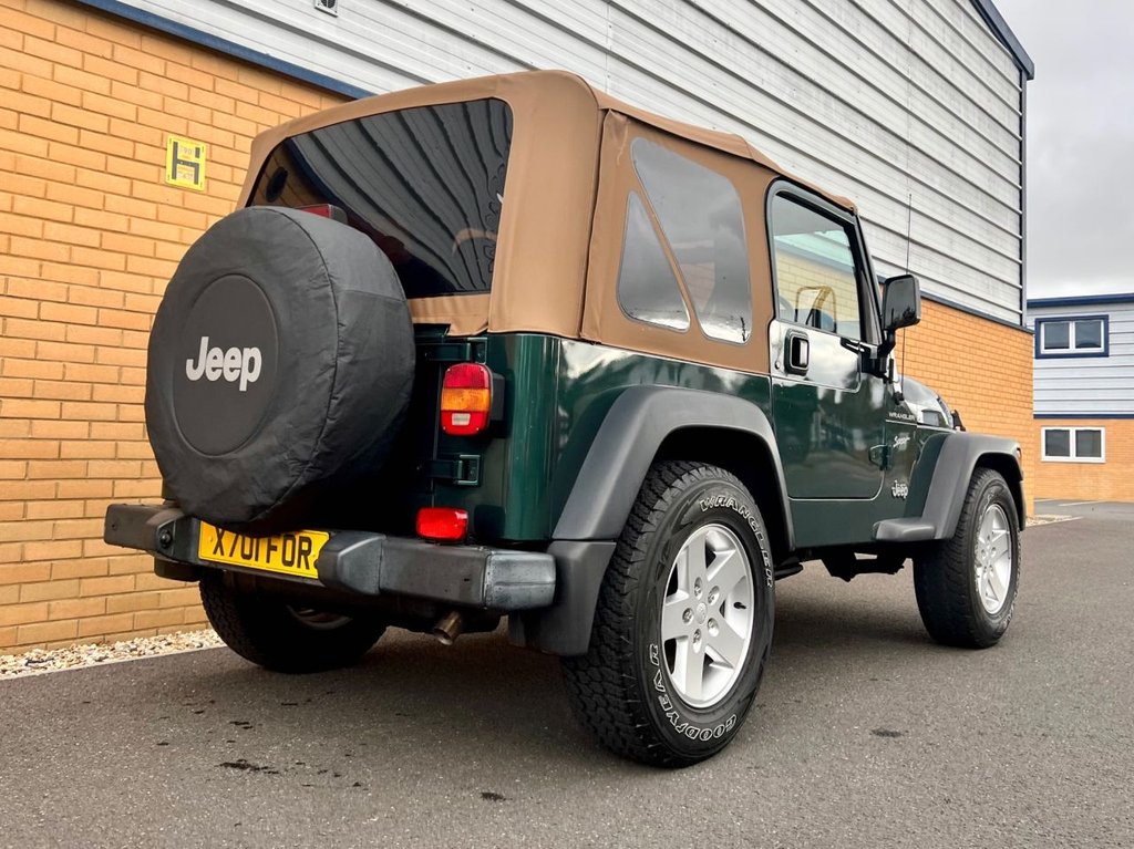 USED 2000 X JEEP WRANGLER SPORT // 3d // Convertible // 2.5L 117 BHP // Px swap 