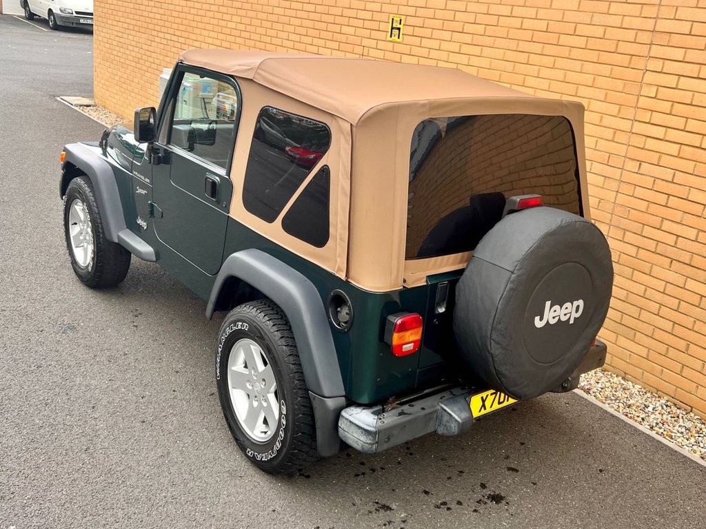 USED 2000 X JEEP WRANGLER SPORT // 3d // Convertible // 2.5L 117 BHP // Px swap 