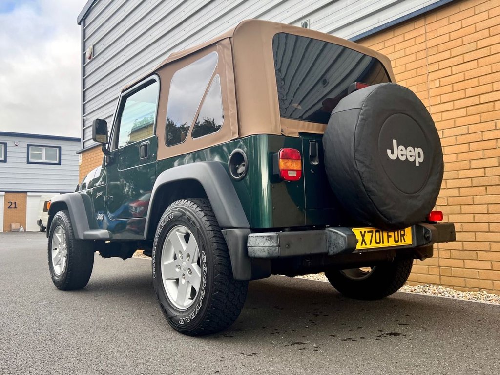 USED 2000 X JEEP WRANGLER SPORT // 3d // Convertible // 2.5L 117 BHP // Px swap 