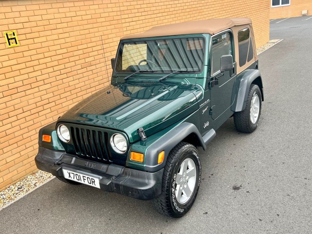 USED 2000 X JEEP WRANGLER SPORT // 3d // Convertible // 2.5L 117 BHP // Px swap 