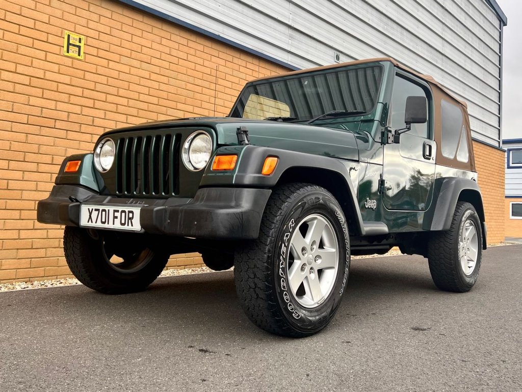 USED 2000 X JEEP WRANGLER SPORT // 3d // Convertible // 2.5L 117 BHP // Px swap 