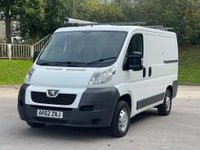 USED 2012 62 PEUGEOT BOXER 2.2 HDI 330 L1H1 110 BHP CHOICES OF VANS IN STOCK !! NO VAT