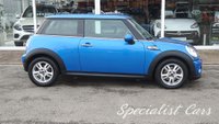 USED 2011 61 MINI HATCH ONE 1.6 ONE PIMLICO 3d 97 BHP 