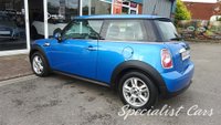 USED 2011 61 MINI HATCH ONE 1.6 ONE PIMLICO 3d 97 BHP 