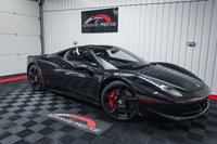 USED 2013 13 FERRARI 458 4.5 ITALIA DCT 2d 570 BHP FSH+SAT NAV+HEATED LEATHER SEATS
