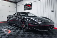 USED 2013 13 FERRARI 458 4.5 ITALIA DCT 2d 570 BHP FSH+SAT NAV+HEATED LEATHER SEATS