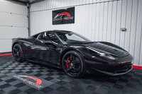 USED 2013 13 FERRARI 458 4.5 ITALIA DCT 2d 570 BHP FSH+SAT NAV+HEATED LEATHER SEATS