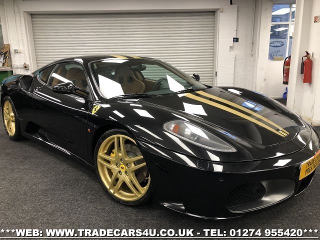 2007 56 Ferrari 430 F1 COUPE 4.3 V8 IN NERO DAYTONA LHD LEFT HAND DRIVE 