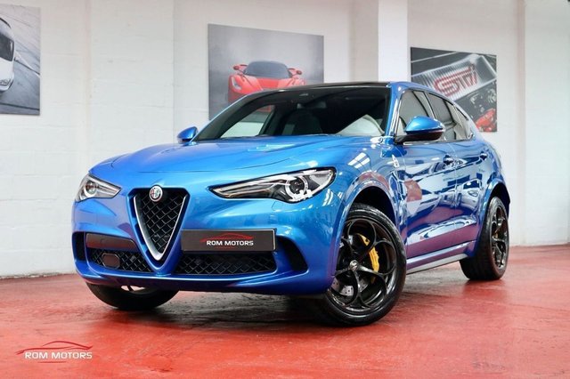 2018 68 Alfa Romeo Stelvio 2.9 V6 BITURBO QUADRIFOGLIO 5d 503 BHP